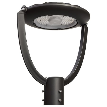 NUVO 55 Watt Adjustable Post Top LED Fixture, CCT Selectable, 120-347 Volt, Bronze 65/891